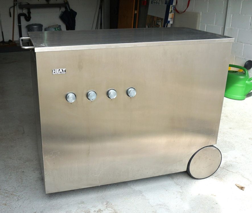 2 Edelstahl-Heizplatten Für Gasgrill – Ersatz Für Charbroil Modelle, 371x108 Mm, Einfach Zu Installieren, Rostfrei