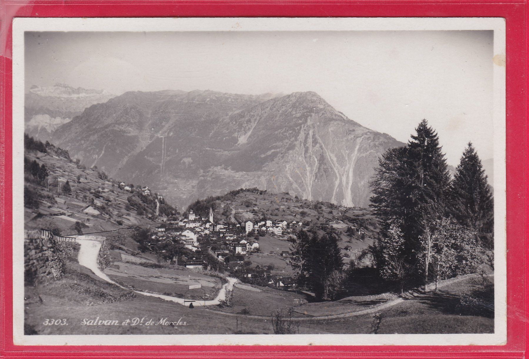 Cartoline postali: SALVAN ET DENT DE MORCLES, 23.9.1935 – Usato da Oberrieden venduto da Gebirgsstelze