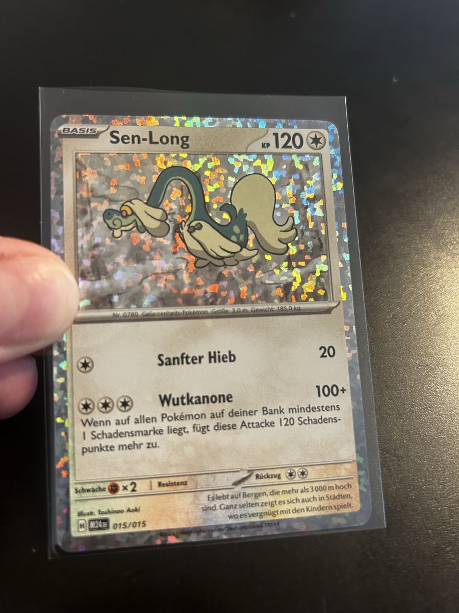 Pokémon Carte collezionabili: Pokemon Karte Sen-Long Holo – Nuovo (secondo la descrizione) da Zürich venduto da car_rbg5