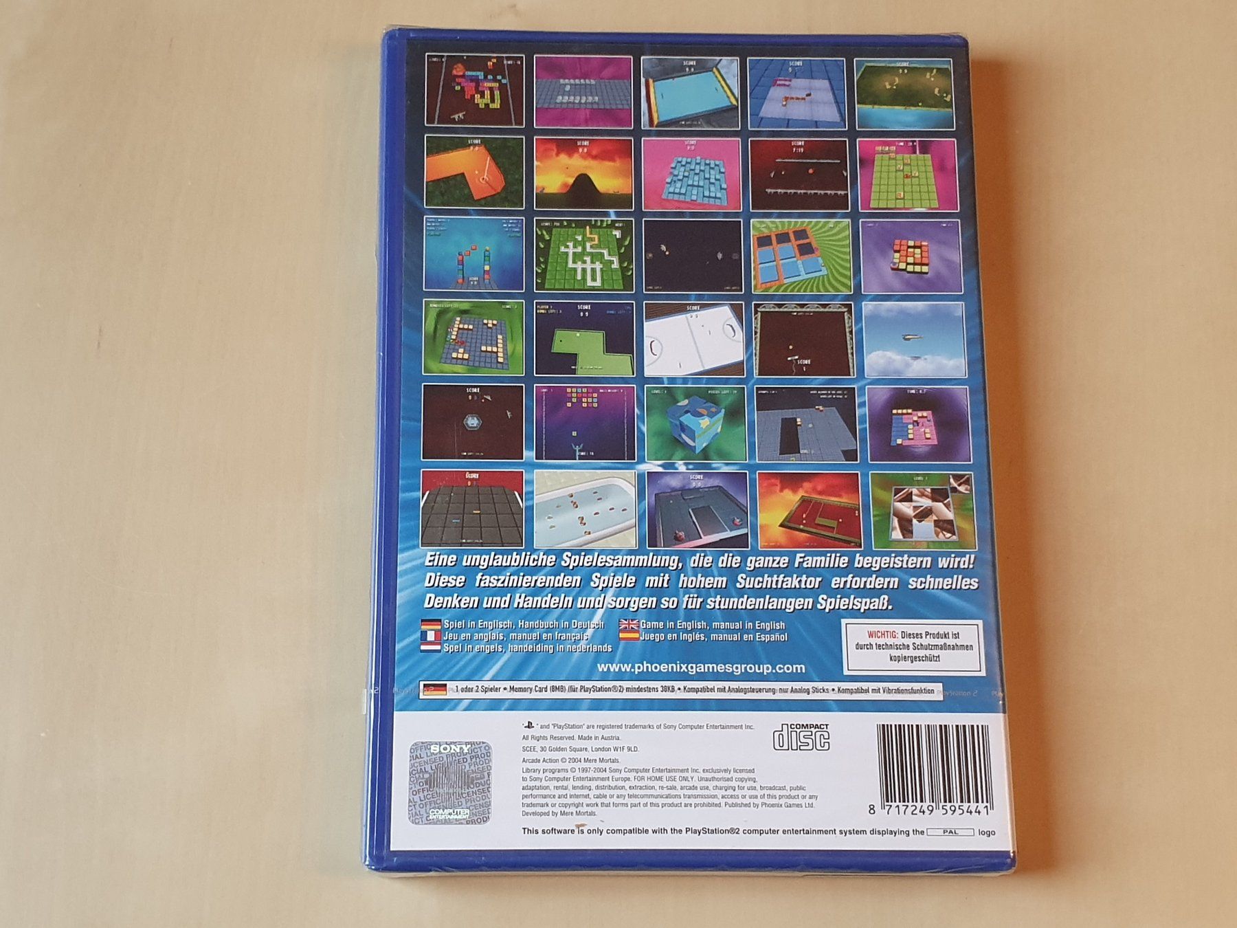 Sony Giochi: Arcade Action 30 Games neu und ovp – Nuovo e nell'imballaggio originale da Stansstad venduto da collectorsshop 1