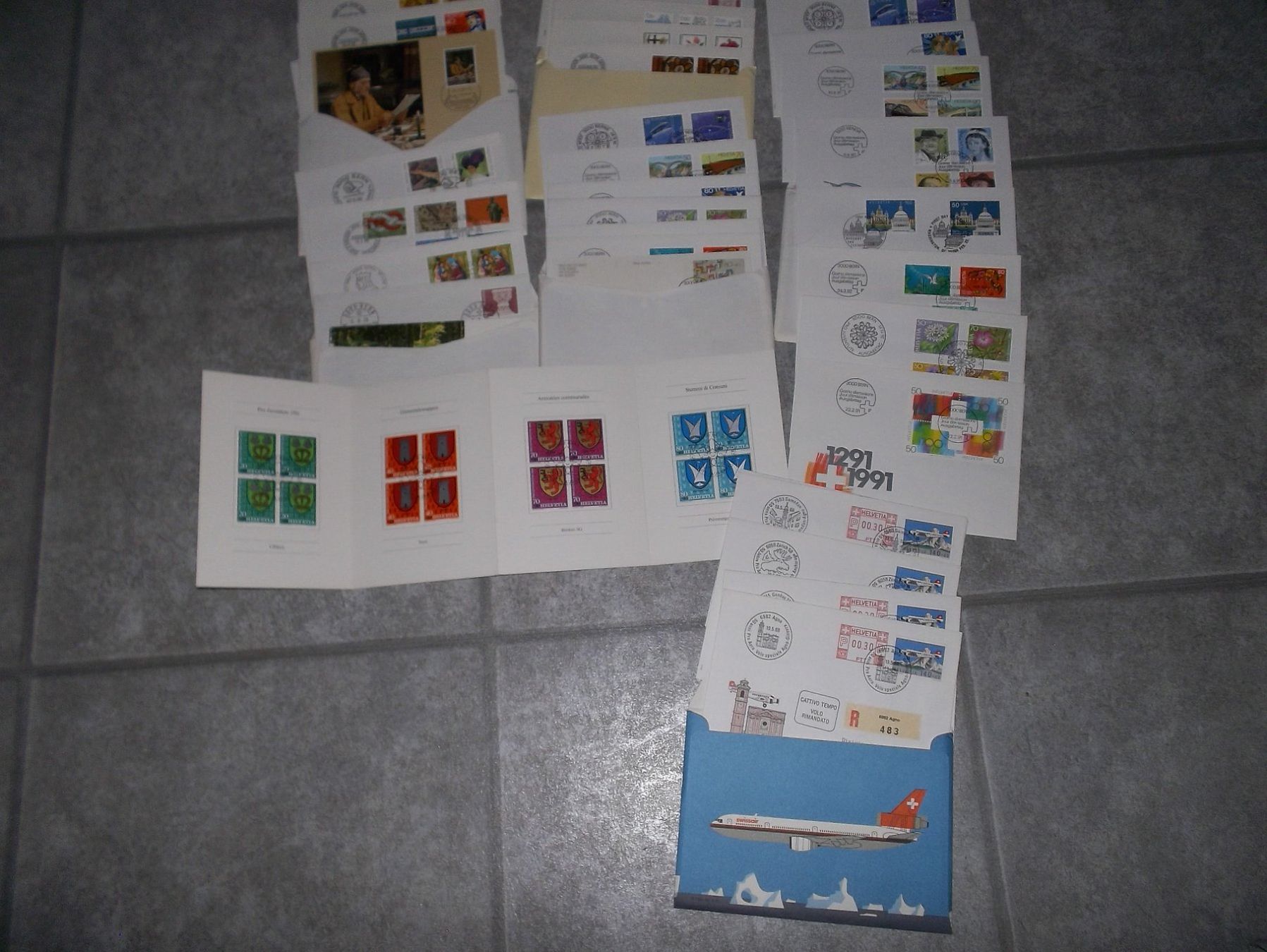 Tutti i francobolli: Briefmarken-Sammlung Schweiz, Ersttagsbriefe – Usato da Kaltbrunn venduto da Cindy99 2