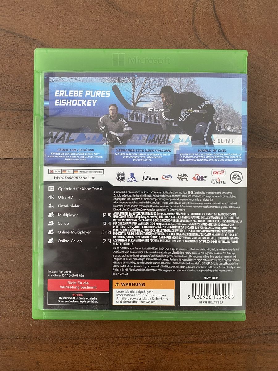 Microsoft Giochi: NHL 20 für Xbox One – Usato da Thunstetten venduto da Virus_33 2