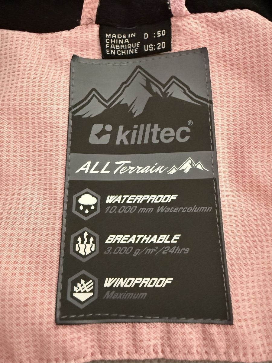 Killtec Giacche: Killtec Regenjacke All Terrain, Damen Gr. 50, Rosa – Usato da Otelfingen venduto da Otto4 2