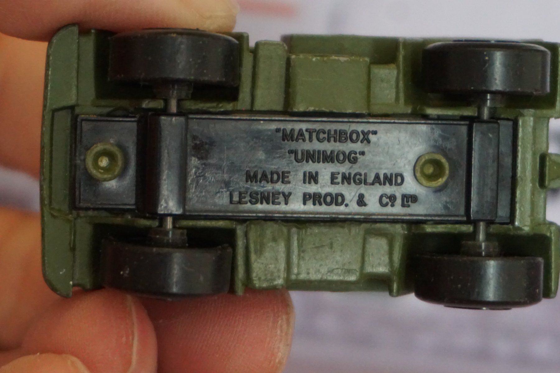 Matchbox Modellautos: Matchbox Unimog Militär ALT COOL !!!!!!!!!!!!!!! – Gebraucht aus Reiden von Doppeldecker69 5