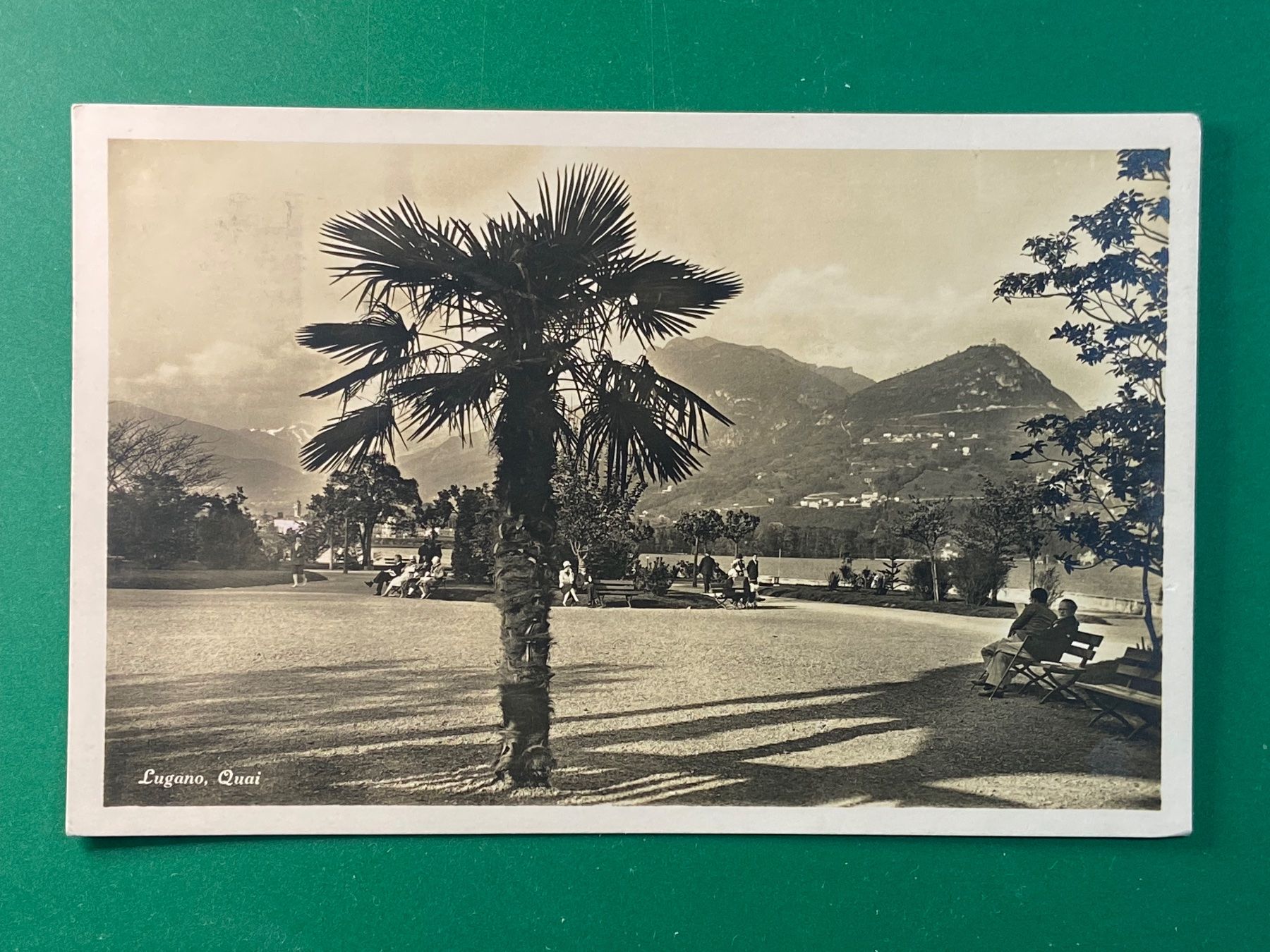 Cartoline postali: Lugano, Quai – Usato da Steg VS venduto da _vinci_