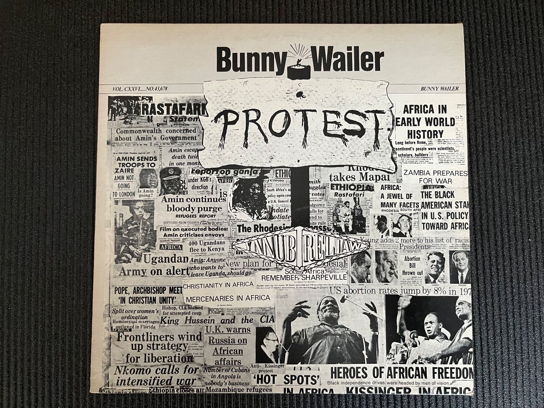 Vinyles: Bunny Wailer Protest – D'occasion à Olten par Xtra
