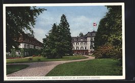 Schinznach, Der Südgarten mit einem Tei