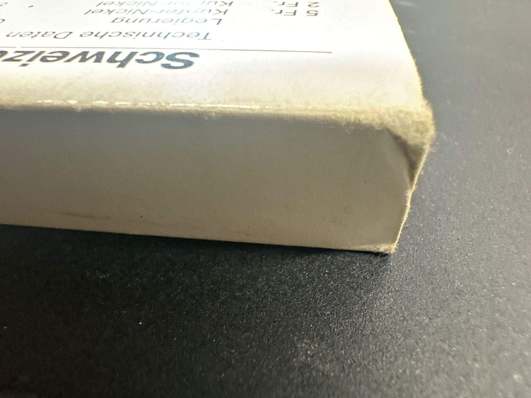 Tutti le monete: Schweizer Münzsatz 1985 PP mit Kartonhülle – Nuovo e nell'imballaggio originale da Herisau venduto da herau 7