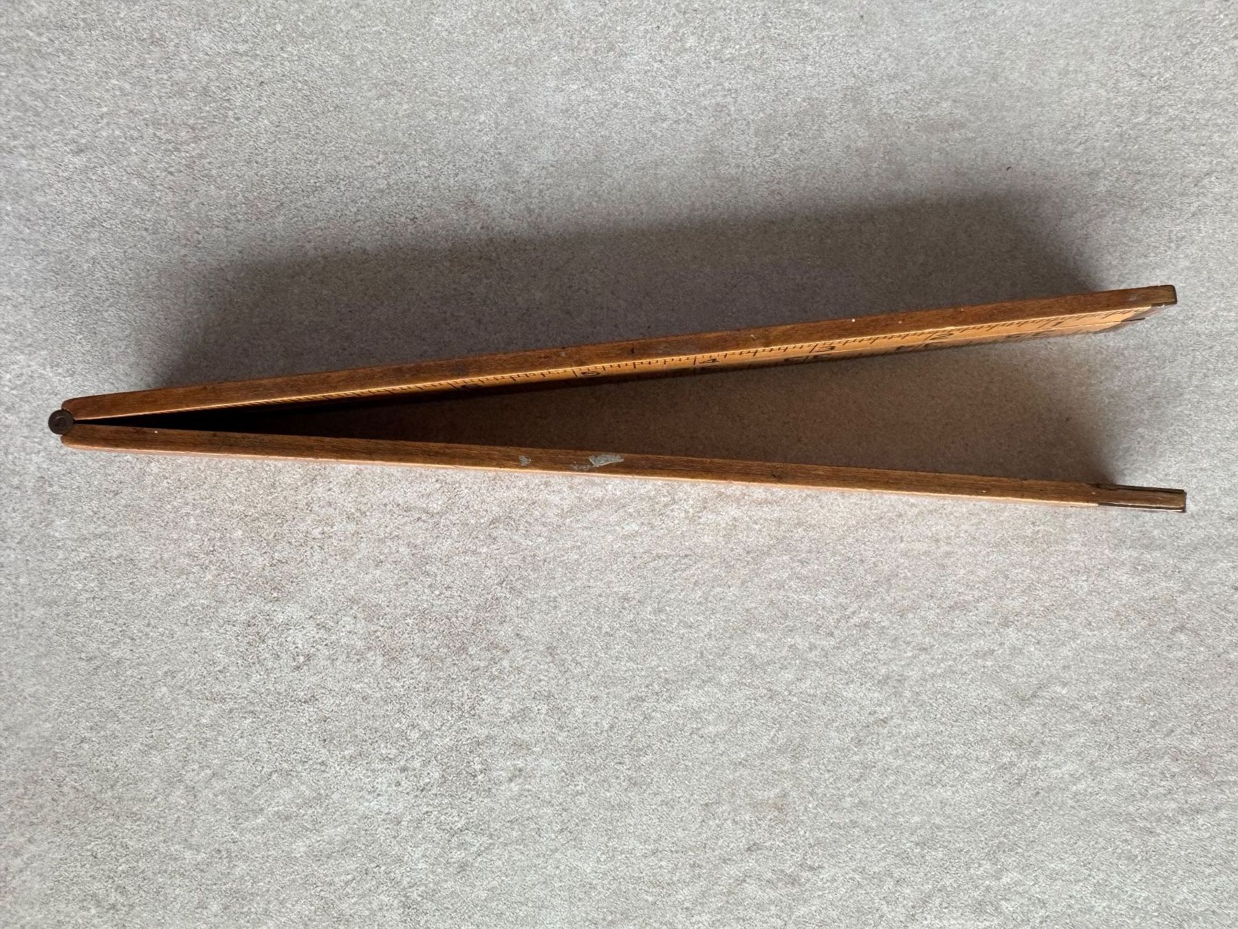 Alle Werkzeuge: Seltener LUFKIN Buchsbaum & Messing Gliedermassstab Nr. 3851 – Gebraucht aus Binningen von Chaussie 5