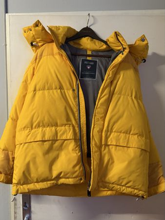 Winterjacke Post Card Gelb Grösse 50 