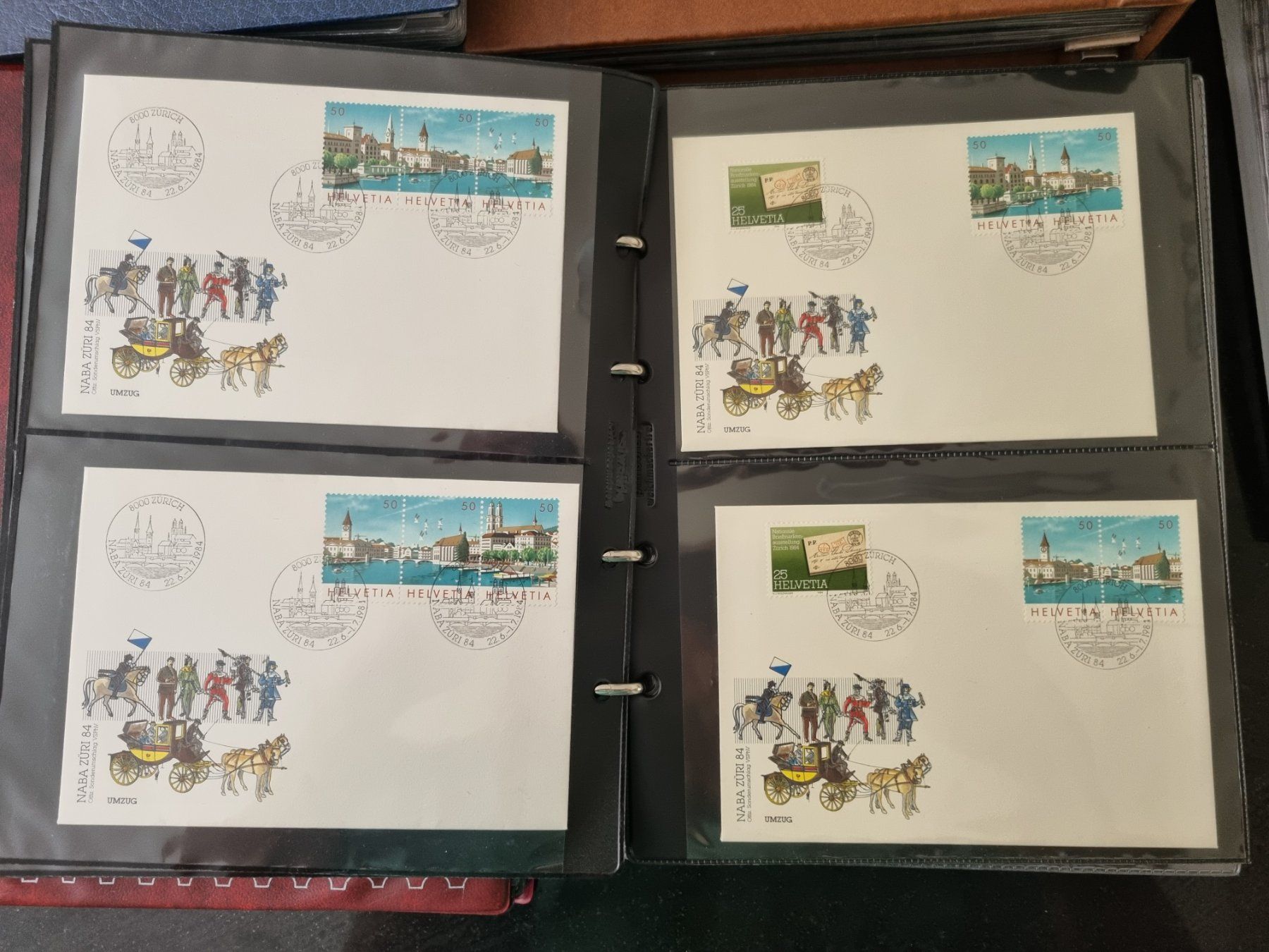 Tutti i francobolli: 12 Alben mit ca. 800 CH Briefe/FDC – Usato da Gümligen venduto da Geniusbuy 2
