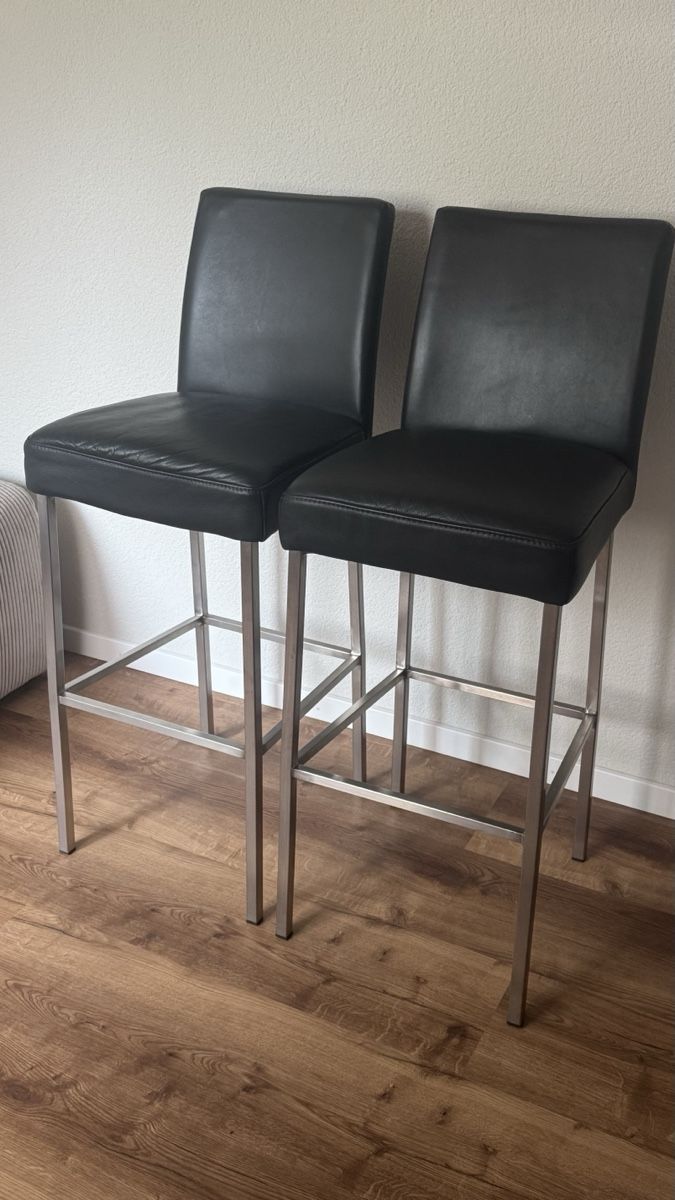 Tabourets: Barhocker Leder 2 Stk. – D'occasion à Staad SG par Micho76