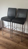 Barhocker Leder 2 Stk.