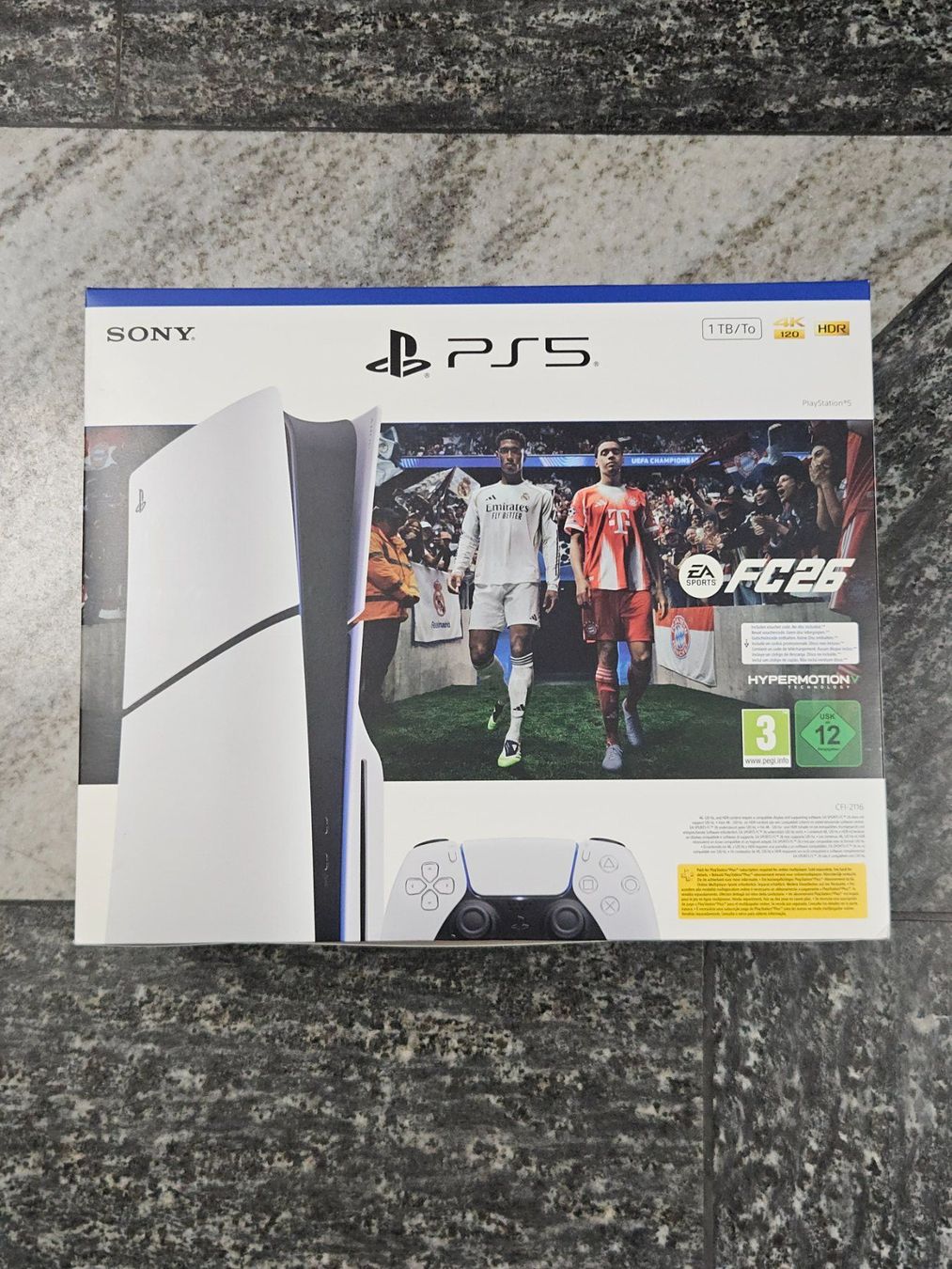 Sony PlayStation 5 Slim Disc Edition 1TB | Voucher Code FC26 (Neu und ...
