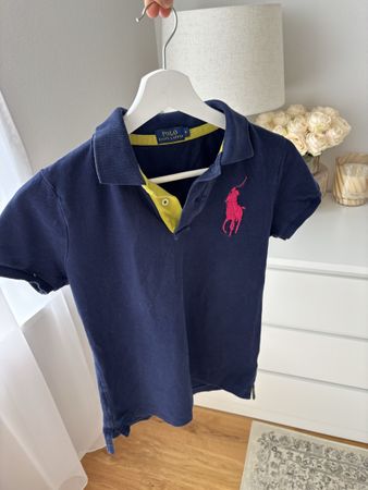 Ralph Lauren Blue Polo Shirt Size S 