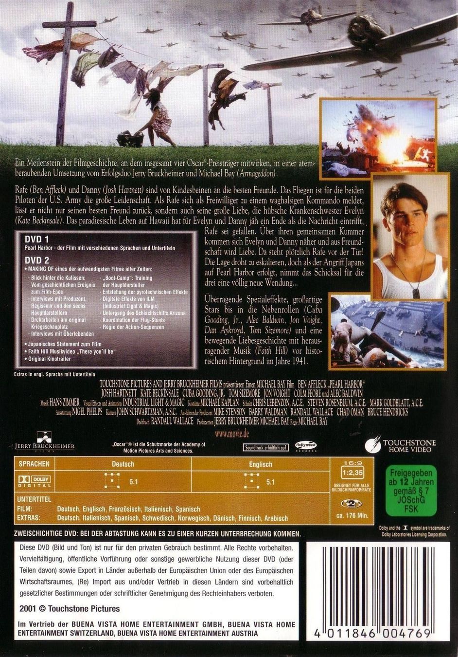 Tutti i DVDs: Pearl Harbor    (2 Disk Set) – Usato da Horn venduto da Wings0 1
