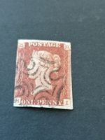 One Penny red 1841, Platte Platte 13