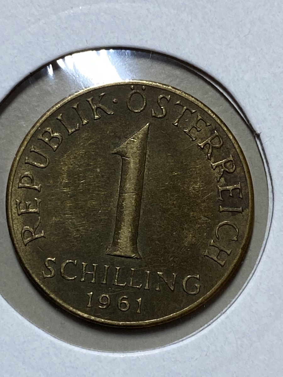 Alle Münzen: Autriche - 1 Shilling - 1961 – Gebraucht aus Payerne von Mike1682 1