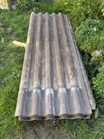 Eternit Wellplatten / Welleternit 4 Stück und Firstabschlus