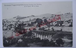 St. Gallen  Herisau Viadukt  und Bahnhof anno dazumal