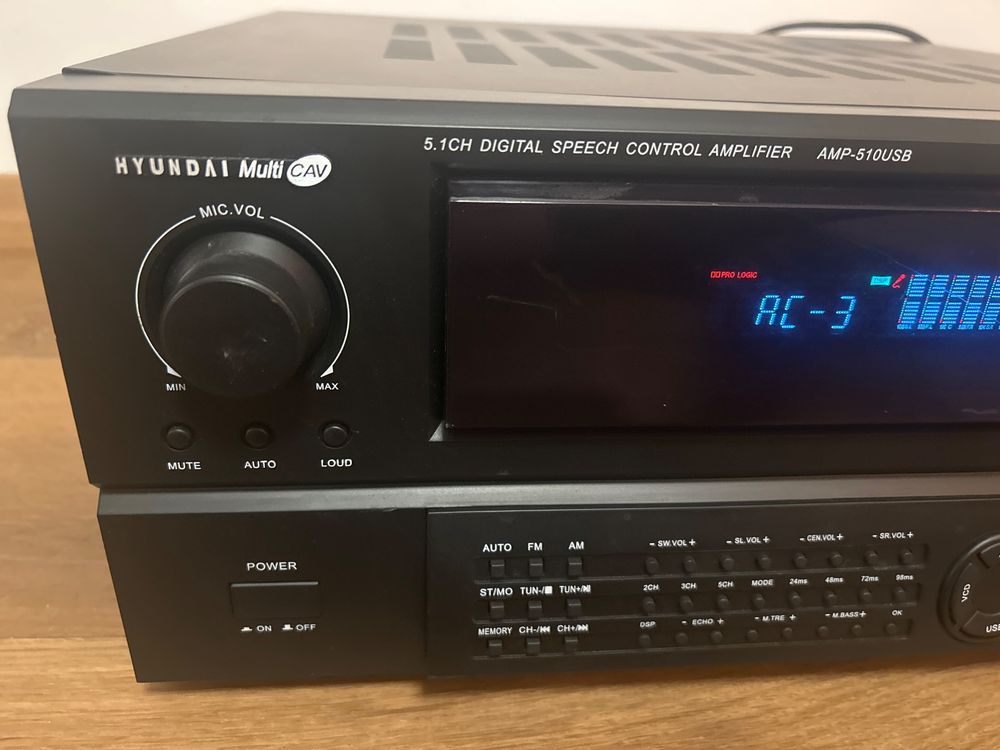hyundai multicav amp-510 usb Amplifier / Receiver Heimkino (Gebraucht ...