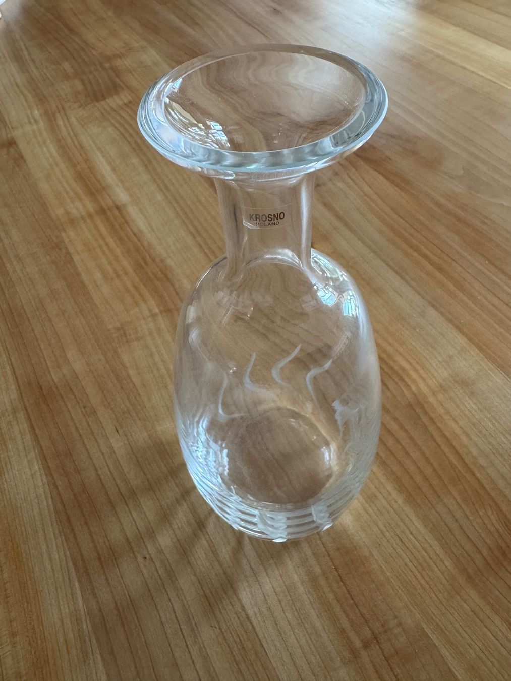Caraffe: Galskaraffe der Firma Krosno – Usato da Arbon venduto da Brjn 1