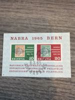 NABRA 1965 BERN Briefmarken Ausstellung Souvenirblatt