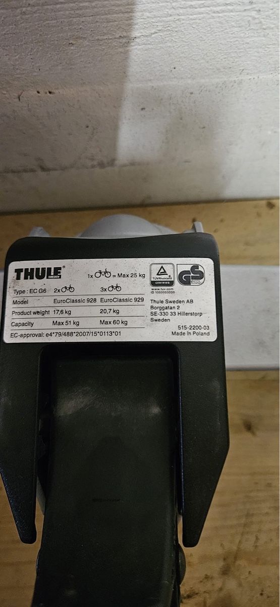 Thule Anhänger: Fahrradträger THULE – Gebraucht aus Azmoos von hefri 7