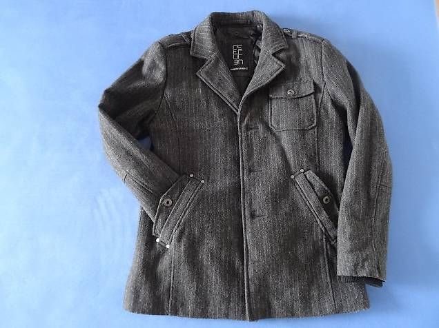 C&A Giacche: Winterjacke Gr. L, Wolle gemischt, grau – Nuovo (secondo la descrizione) da Bazenheid venduto da Aebi55
