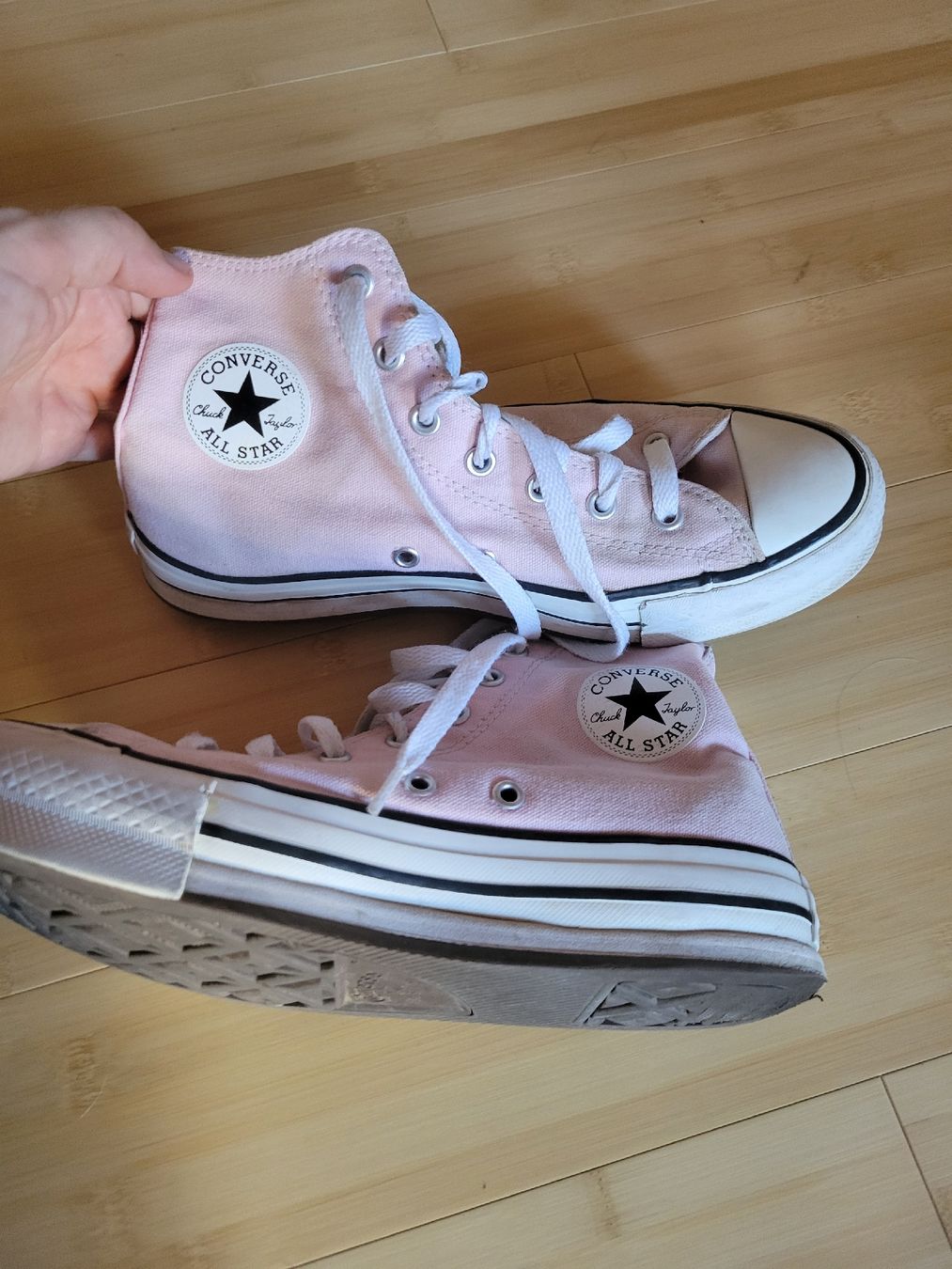 Converse Schuhe für Mädchen: Baskets Converse All Star rose pointure 37  – Gebraucht aus Bernex von Dariafr 1