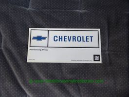 Chevrolet Modellprogramm 1974/04 Prospekt deutsch GM-Biel