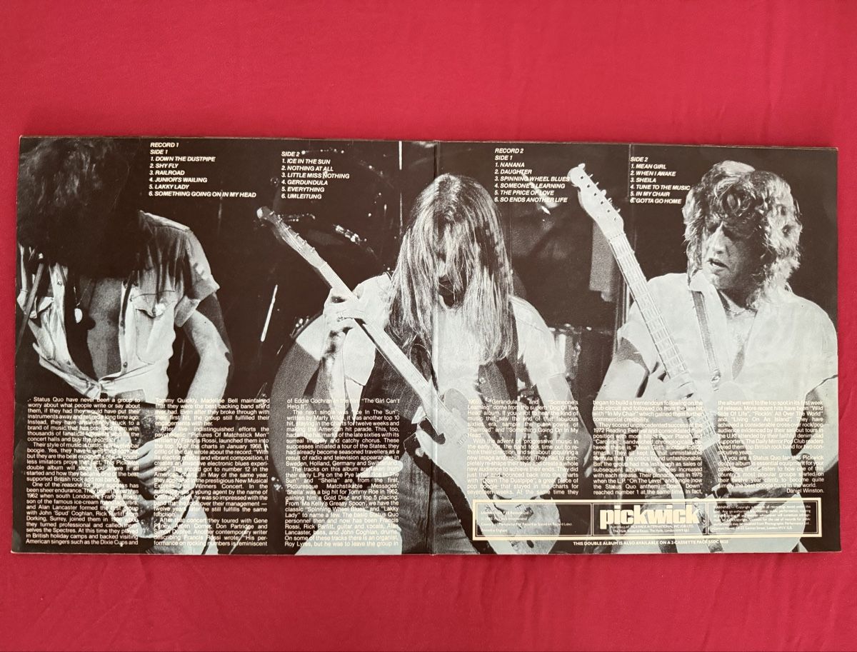 Dischi in vinile: Status Quo 2 Record Set Schallplatte – Usato da Goldach venduto da Messerguru 3