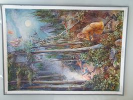 Schulwandbild Nr. 21 Rumpelstilzchen