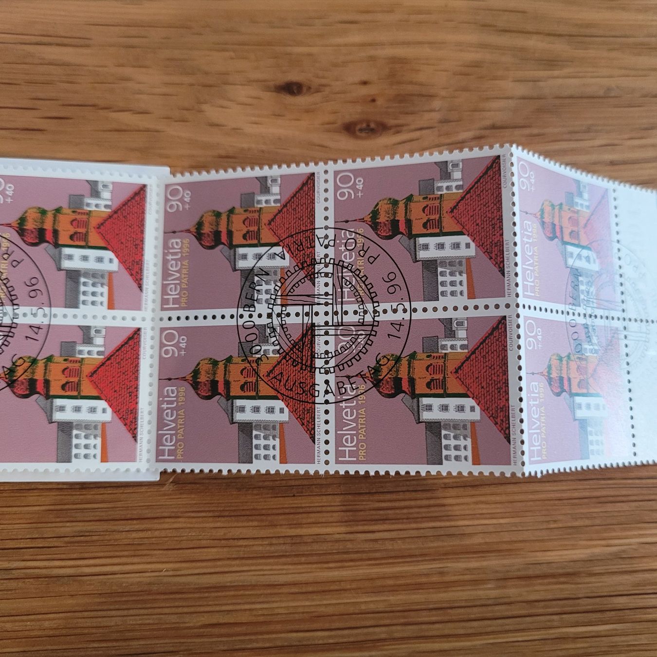 Tous les timbres: Markenheftchen Carnet De Timbre Pro Patria 1996 – D'occasion à Biel/Bienne par Destockweb 3