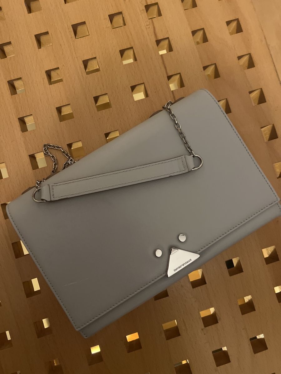 Armani Borse da donna: Stylische Handtasche Hellblau – Usato da Biel/Bienne venduto da RO19 7