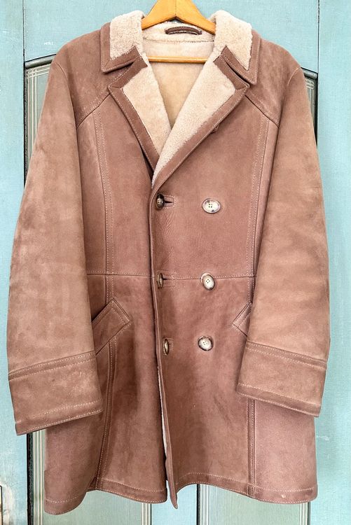 Lammfell Mantel Herren Sawyer of Napa California 50 (Gebraucht