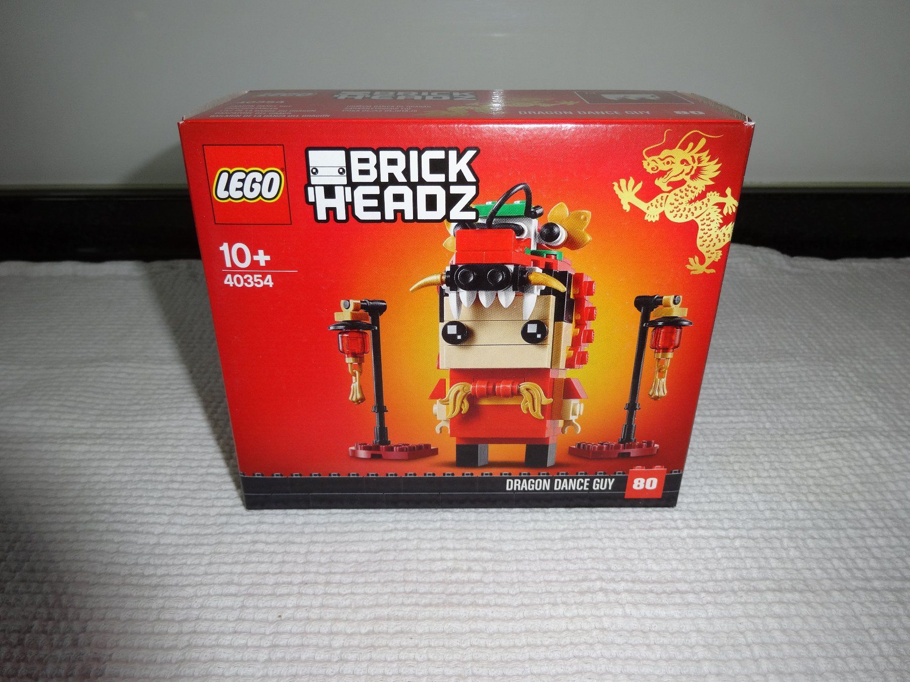 Lego Spielzeuge: Lego Brick Headz  Dragon Dance Guy  Nr 40354 – Neu und originalverpackt aus Neerach von jenny062