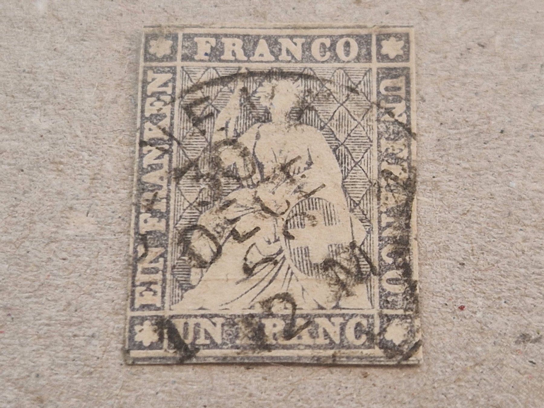 Tutti i francobolli: Strubel 27D, signiert, ab 1.- – Usato da Burgdorf venduto da Glossy01