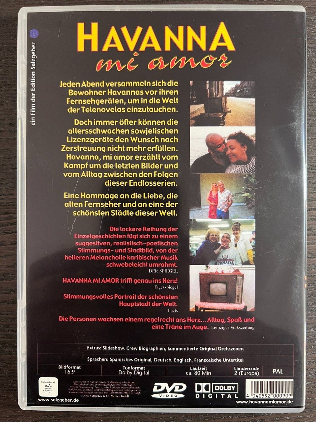 Tutti i DVDs: Havanna mi amor – Usato da Zürich venduto da FilmFreunde 1