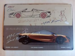 MC Laren 720 S Blechschild