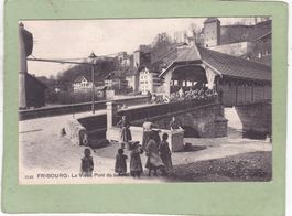 Fribourg Le vieux pont de bois