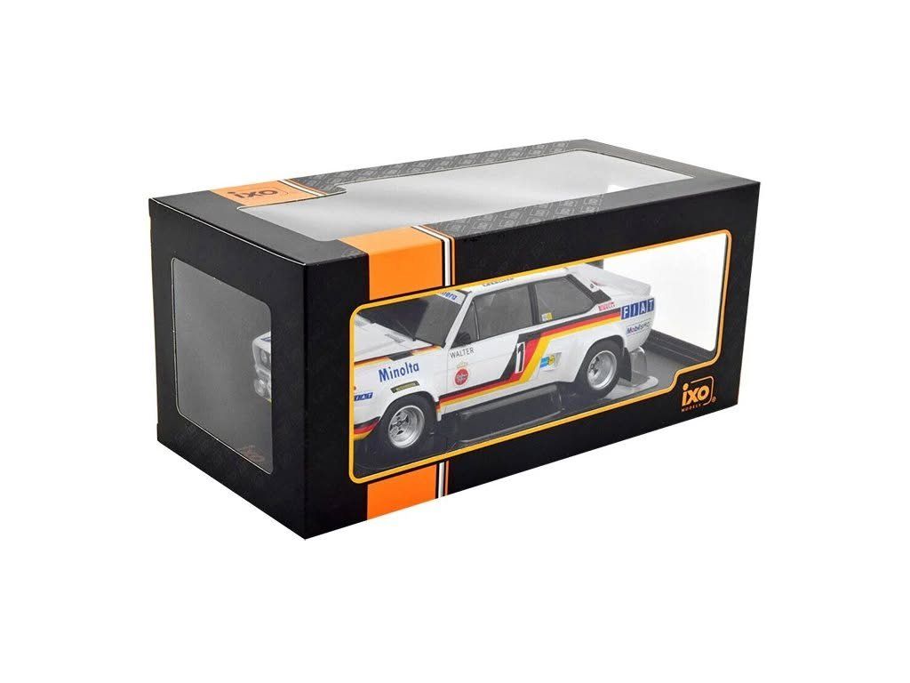 Fiat Modellini d'auto: Fiat 131 Abarth #1 "Minolta" , Röhrl  / Geistdörfer , 1:18 – Nuovo e nell'imballaggio originale da Goldach venduto da Feivel9