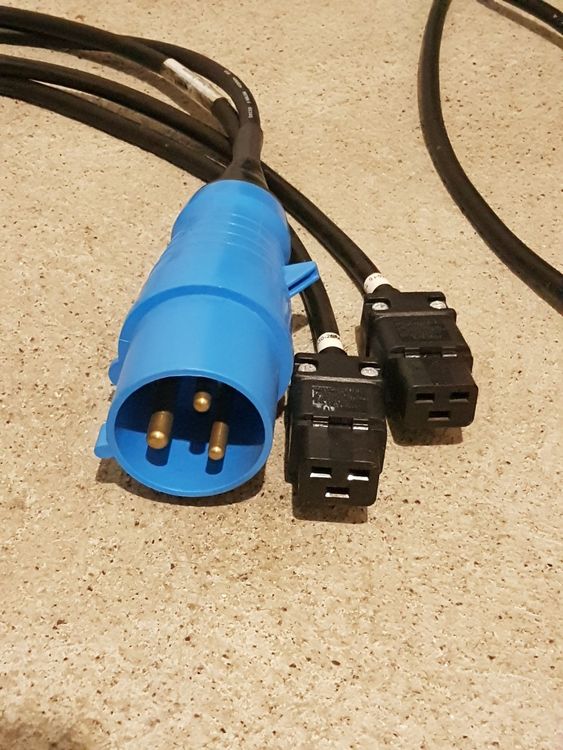 USV Kabel InLine Netzkabel 16A Mit Schutzkontakt - Perfekt Für
