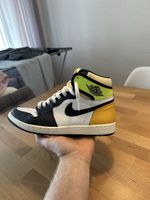 Jordan 1 High Retro zitronengelb