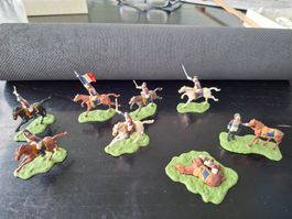Soldaten ca. "1815" - Franzosen, Engländer ca. 1:72