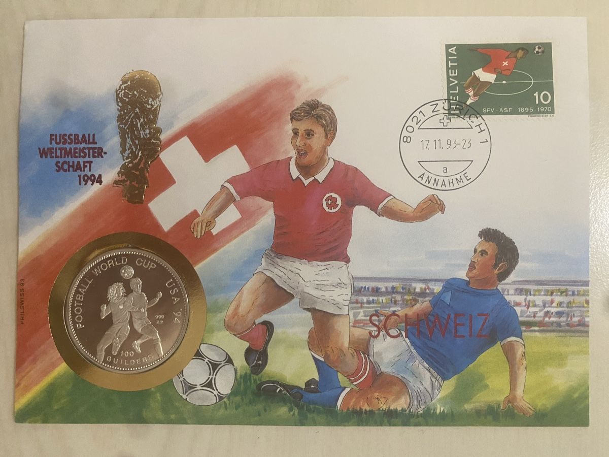 Tutti le monete: Numisbrief WM 1994 Schweiz – Nuovo (secondo la descrizione) da Muralto venduto da Alex1912