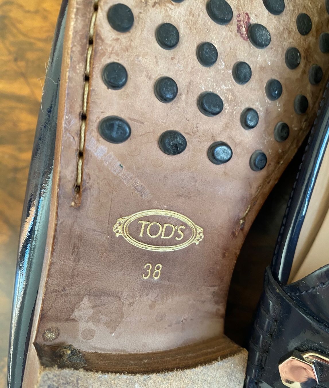 Tod'S Scarpe da donna: Tod‘s Mokassin Dunkelblau Lack – Usato da Zürich venduto da Sol65 2