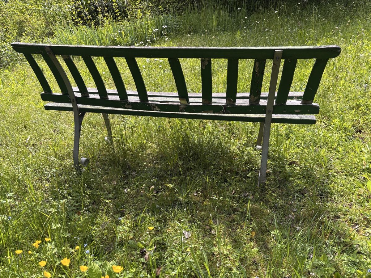 Bänke: Vintage Gartenbank restaurationsbedürftig – Gebraucht aus Hindelbank von brm_72zv 3