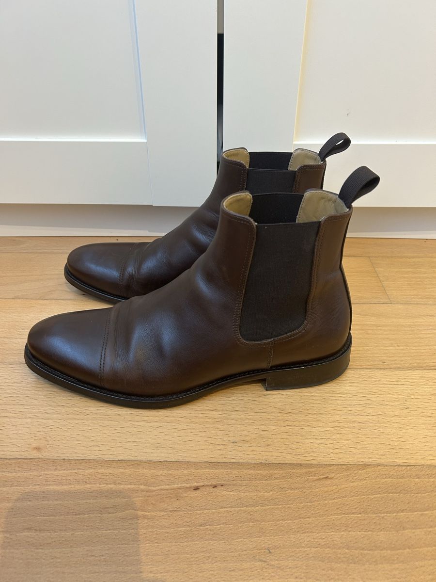 Navyboot Scarpe da uomo: Navyboot Herren Leder Chelsea Boots – Usato da Rotkreuz venduto da noah_02 2