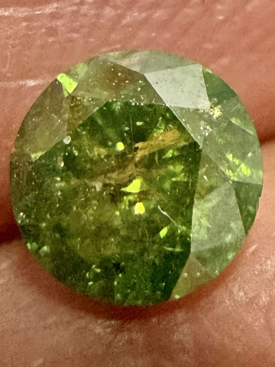 Pietre preziose: Echt Diamant Brillant Grün – Nuovo (secondo la descrizione) da Oberhof venduto da RealStone 2